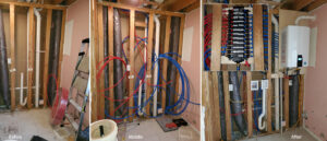 PEX Whole House Re-piping with Tankless Water Heater